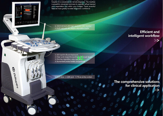 China CER/ISO genehmigte Ultraschall-Scanner-medizinische chirurgische Geräte mit Farbe Doppler fournisseur