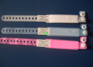 China Wegwerfpatient PVC-Identifikations-Identifizierungs-Armband-Erwachsen-/Kinderband fournisseur