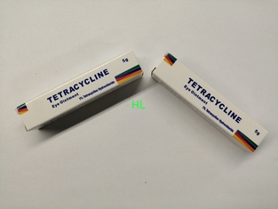 China Tetracyclinaugen-Salbe 1% antibakterielles Mittel 5g sahnt Aluminiumrohr fournisseur