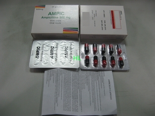China Ampicillin kapselt 250MG 500MG BP/USP-Penicillin-Medizin ein fournisseur
