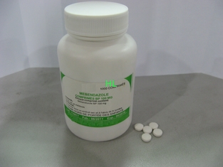 China Mebendazole Tablets Medizin 100MG Anthelmintics 1000's/Flasche fournisseur