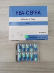 China Cephalexin kapselt 250MG 500MG BP/USP-Antibiotikum-Medizin ein fournisseur