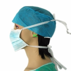 China Nichtgewebtes chirurgisches Wegwerffacemask mit Earloop-Aktivkohle Facemask fournisseur