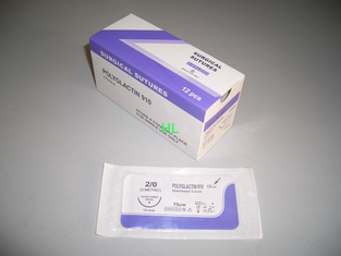 China Ungiftige medizinische chirurgische Versorgungen absorbierbare Naht Polyglactin 910 PGLA fournisseur