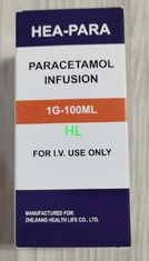 China Paracetamol Injektion 1 G / 100 ml fournisseur