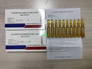 China Ergänzungs-Medizin des Vitamin-B komplexe diätetische der Einspritzungs-2mL 10ML fournisseur