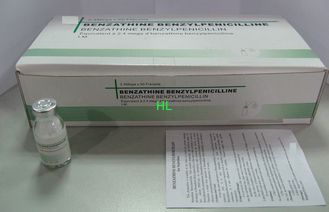 China Benzathin Benzylpenicilline für antibiotische Medizin der Einspritzungs-2.4M 50VIALS/KASTEN fournisseur