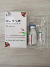 China Ceftriaxon Natriumpulver Injektionsmittel 1,0 g fournisseur